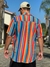 Camisa Listrada Colorida Unissex - loja online