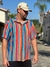 Camisa Listrada Colorida Unissex - Cangaia Vibe