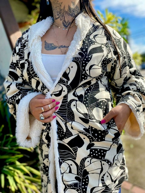 Kimono dupla face Tucanice