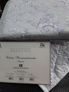 445 - QUILT C/ALMOHADONES KING EGIPTIAN - comprar online