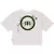 Camiseta Boxy Fit Blanca Hidden Floral RR - tienda en línea