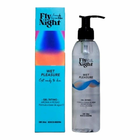 Gel Intimo Lubricante Wet Pleasure Excitante Femenino 200 ml Fly Night - comprar online