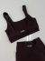 Top Expresso Alça Larga Micro Canelado Glow - comprar online