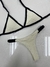 Top Asa Delta Off/Preto Texturizado - comprar online