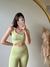 Legging Transpassado Duplo no Bumbum Verde Oliva - comprar online