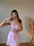 Top Alcinha Franzido Rosa Claro - comprar online