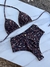 Calcinha Hot Pant Onça Marrom - comprar online