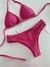 Calcinha Fio Duplo Rosa Shine na internet