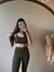 Top Alcinhas Verde Militar