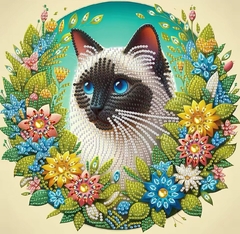 Pintura em diamantes cristal/especial 7086 - 30x30 - full