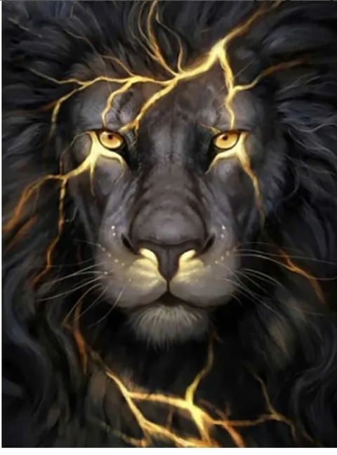 Pintura em diamantes redondos 4222 - 30x40 - full