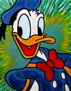 Pintura em diamantes redondos 2787 - 30x40 - full