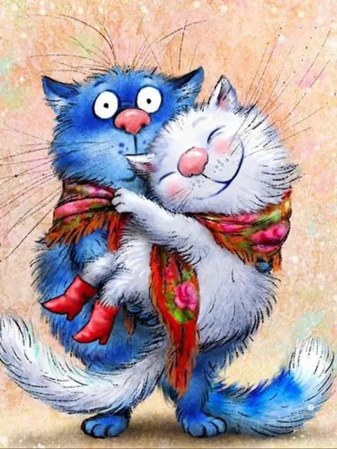 Pintura em diamantes redondos 4452 - 30x40 - full