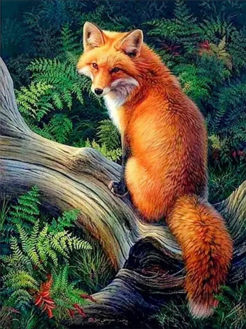 Pintura em diamantes redondos 4563 - 30x40 - full