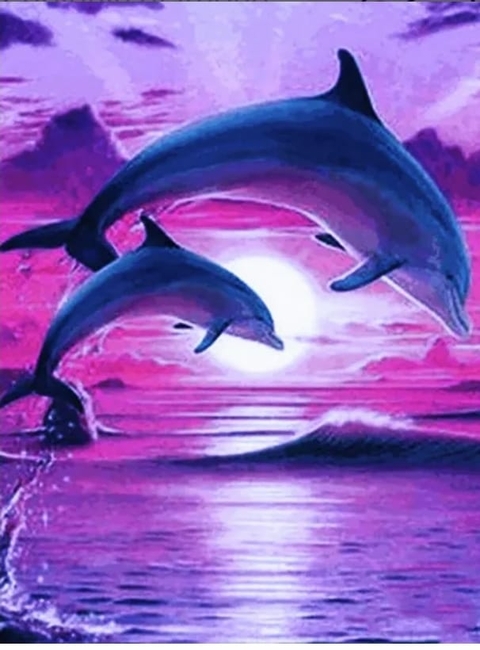 Pintura em diamantes redondos 4250 - 30x40 - full