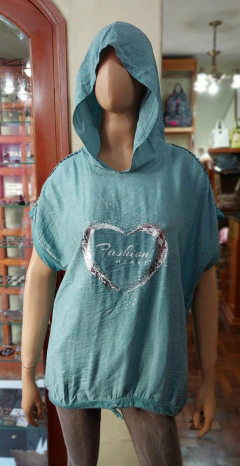 Remera fashion heart - Maja: Indumentaria italiana en Rosario