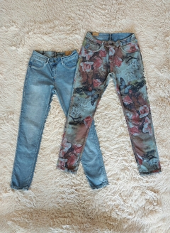 Jeans Reversibles Farfalla