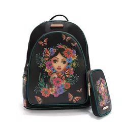 Mochila + Porta Celular Alma de Colores! Nicole Lee - comprar online