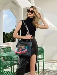 ¡Cartera Denim Hollywood Drive! Nicole Lee - comprar online