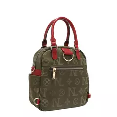 Cartera/mochila Nicole Lee Monogram - Maja: Indumentaria italiana en Rosario
