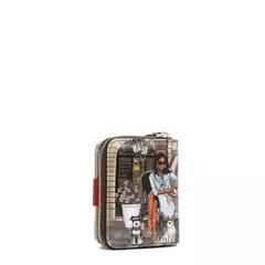 ¡Billetera & Tarjetero Lady in Black con bloqueo RFID.! Nicole Lee en internet