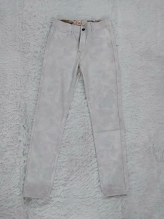 Jean Reversible White and Pink Garden. - tienda online
