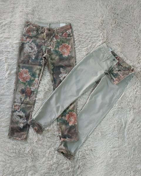 Jean Reversible Beige Garden