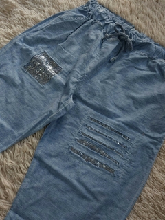 Imagen de Babucha lino Bling