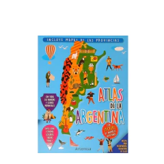 ATLAS DE LA ARGENTINA CON STICKERS. ARTEMISA