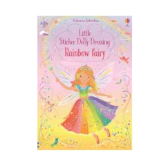 RAINBOW FAIRY. LITTLE DOLLY DRESSING. USBORNE
