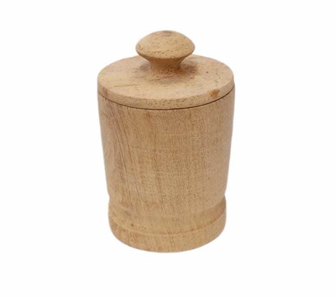 yerbera y azucarera vaso recto calado virgen