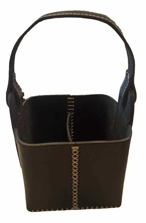 Canasta Matera de Cuero - comprar online