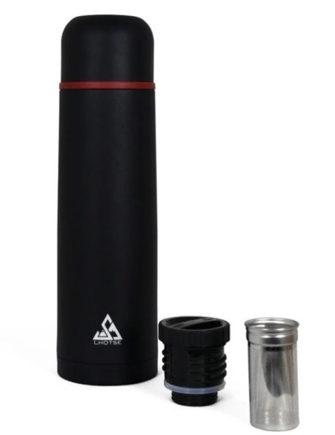 Termo LHOTSE BASECAMP bala 1L de acero inoxidable doble tapon