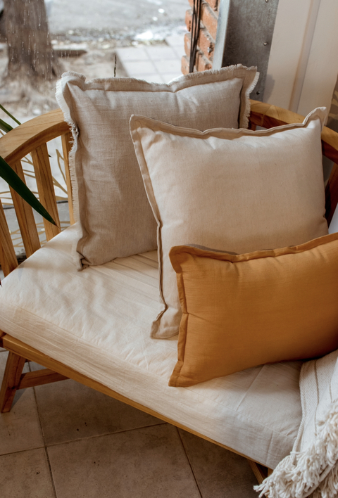 ALMOHADON TUSSOR LISO