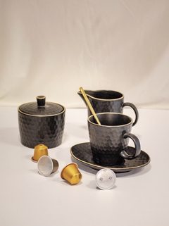 TAZAS PANAL BLACK - Set x 6 - comprar online