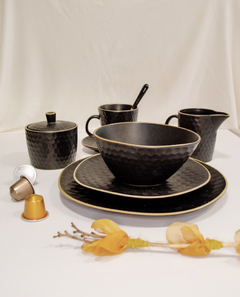 TAZAS PANAL BLACK - Set x 6 en internet