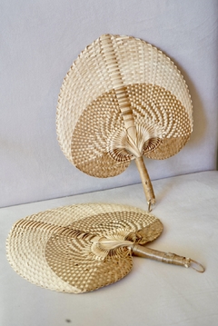 ABANICO RATTAN COMBINADO - comprar online