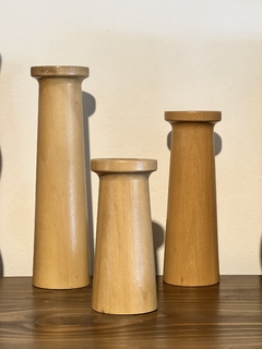 PORTAVELA MADERA - comprar online