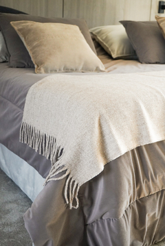 PIE DE CAMA TWIN - LANA DE OVEJA