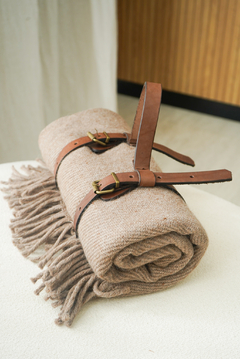 PIE DE CAMA TWIN - LANA DE OVEJA en internet