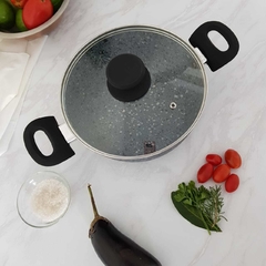 Cacerola Cerámica Símil Granito - 22 CM - tienda online