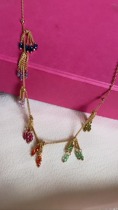 colar medio chuva jades colors - comprar online
