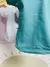 Body liso manga corta Verde Aqua - comprar online