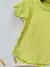 Body liso manga corta Verde Pera - comprar online