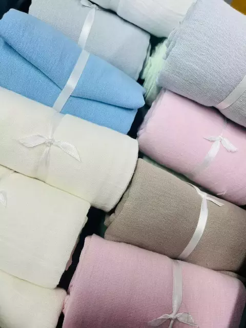 Manta de gasa de algodón