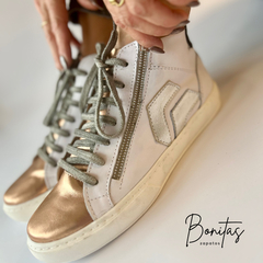 Zapatilla Irene blanca art 483 en internet