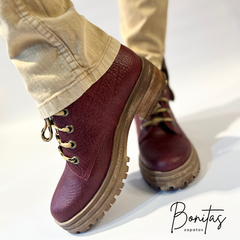 Borcego Kosiu bordo Art 487 - Bonitas zapatos
