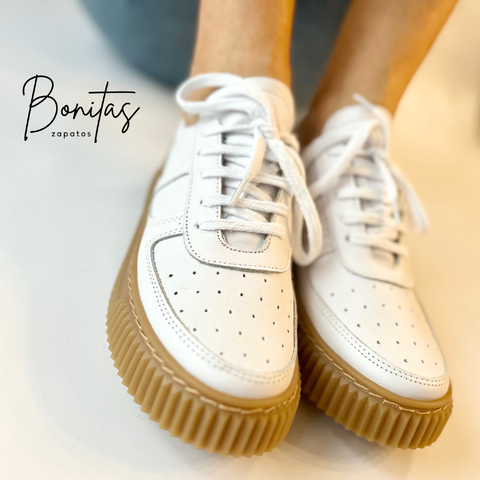 Zapatilla Lucia blanca art 486