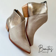 Bota Mecha cuero vison art 473 en internet