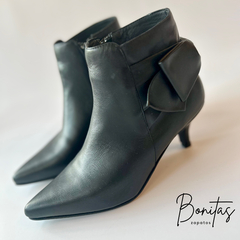 Bota Pampa cuero negro art 477 - comprar online
